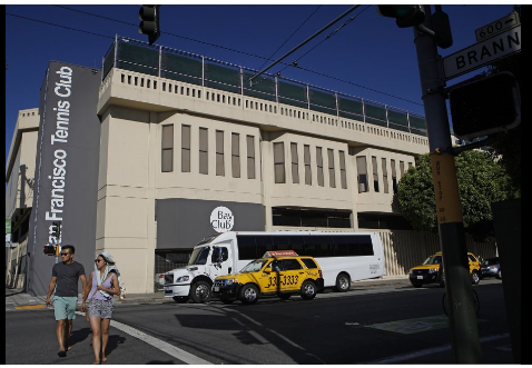 New spin on S.F. Tennis Club